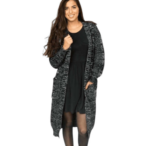 Agnes & Dora Dreamy Black Duster Size Small - Picture 1 of 5
